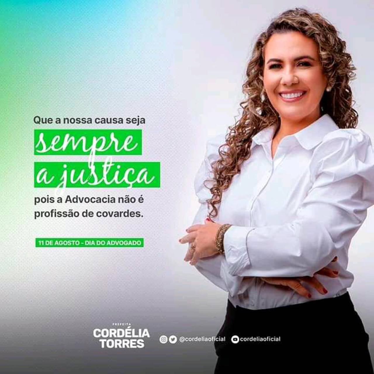 Prefeita Cordélia Torres presta homenagem ao Dia do Advogado 2 WhatsApp Image 2021 08 11 at 13.25.03