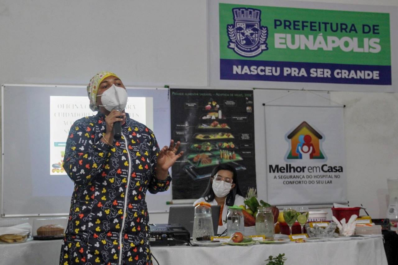 Eunápolis: Melhor em Casa oferta oficina culinária para cuidadores dos pacientes assistidos pelo programa no município 3 oficina3