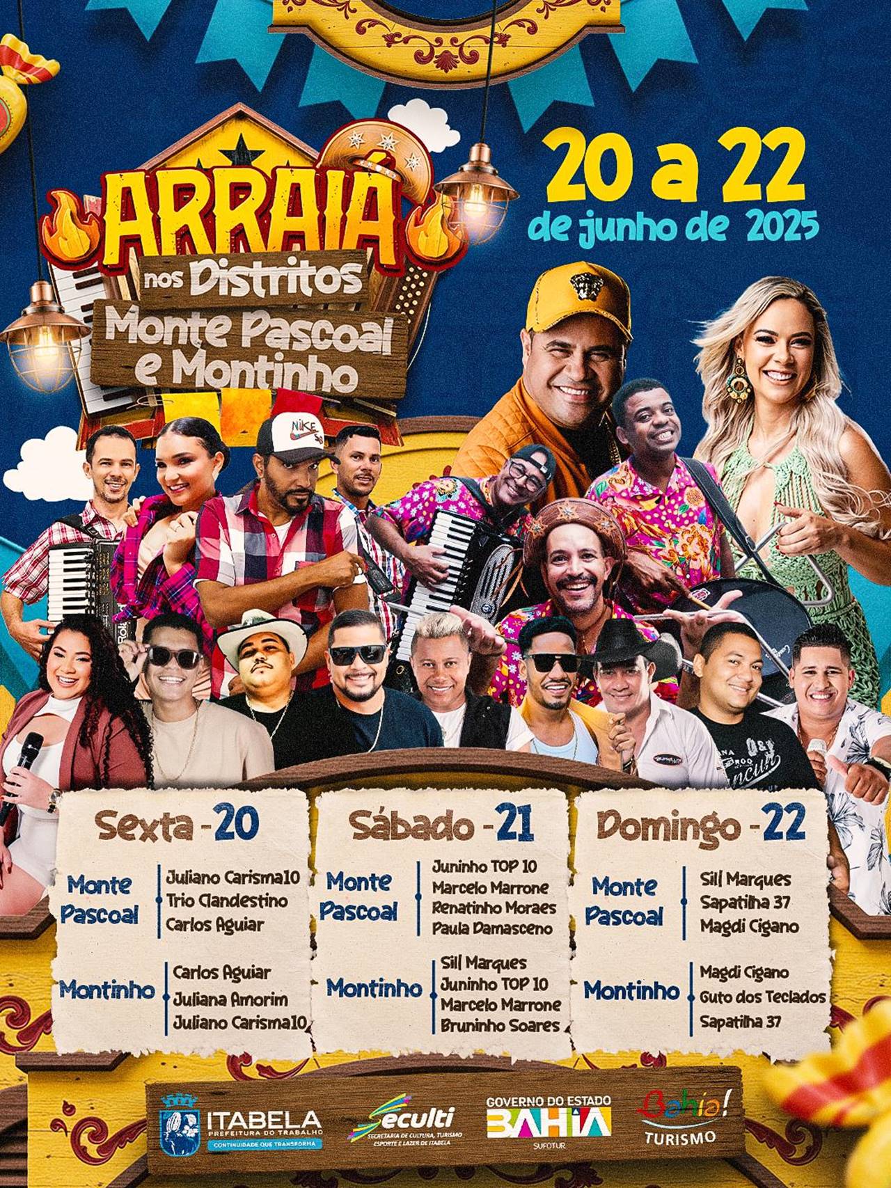 Itabela 36 anos - Hoje tem Festança e muito Arrasta-pé em Monte Pascoal e Montinho, confira as atrações 2 WhatsApp Image 2025 06 17 at 12.57.07 PM 2